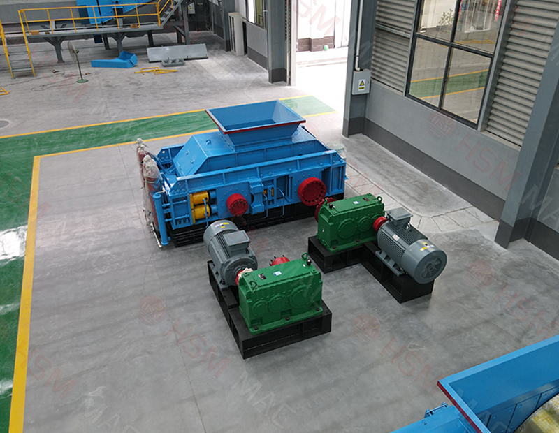 金礦破碎能用對輥破碎機嗎？時產80噸多少錢一臺？